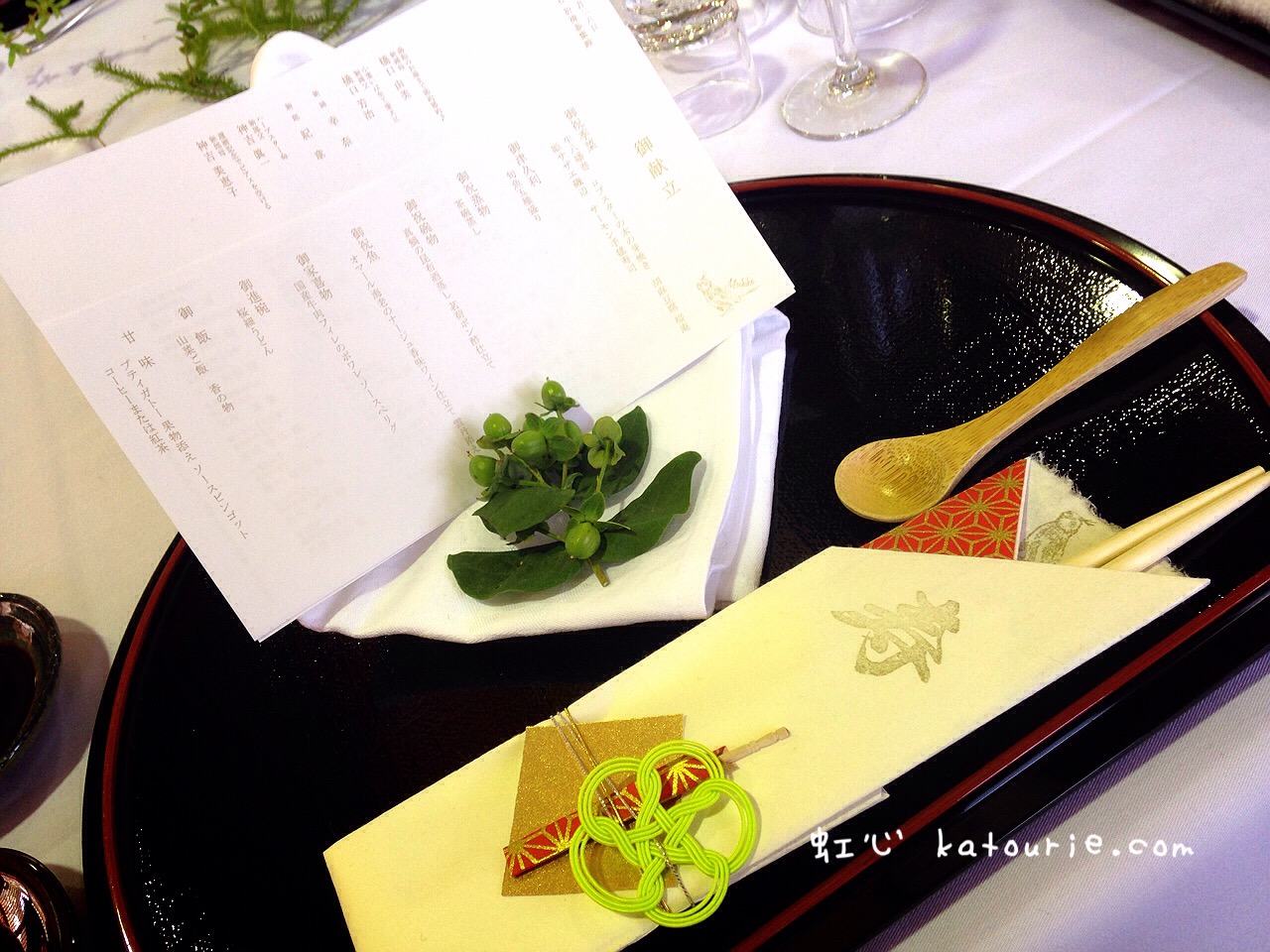 テーブルアレンジ