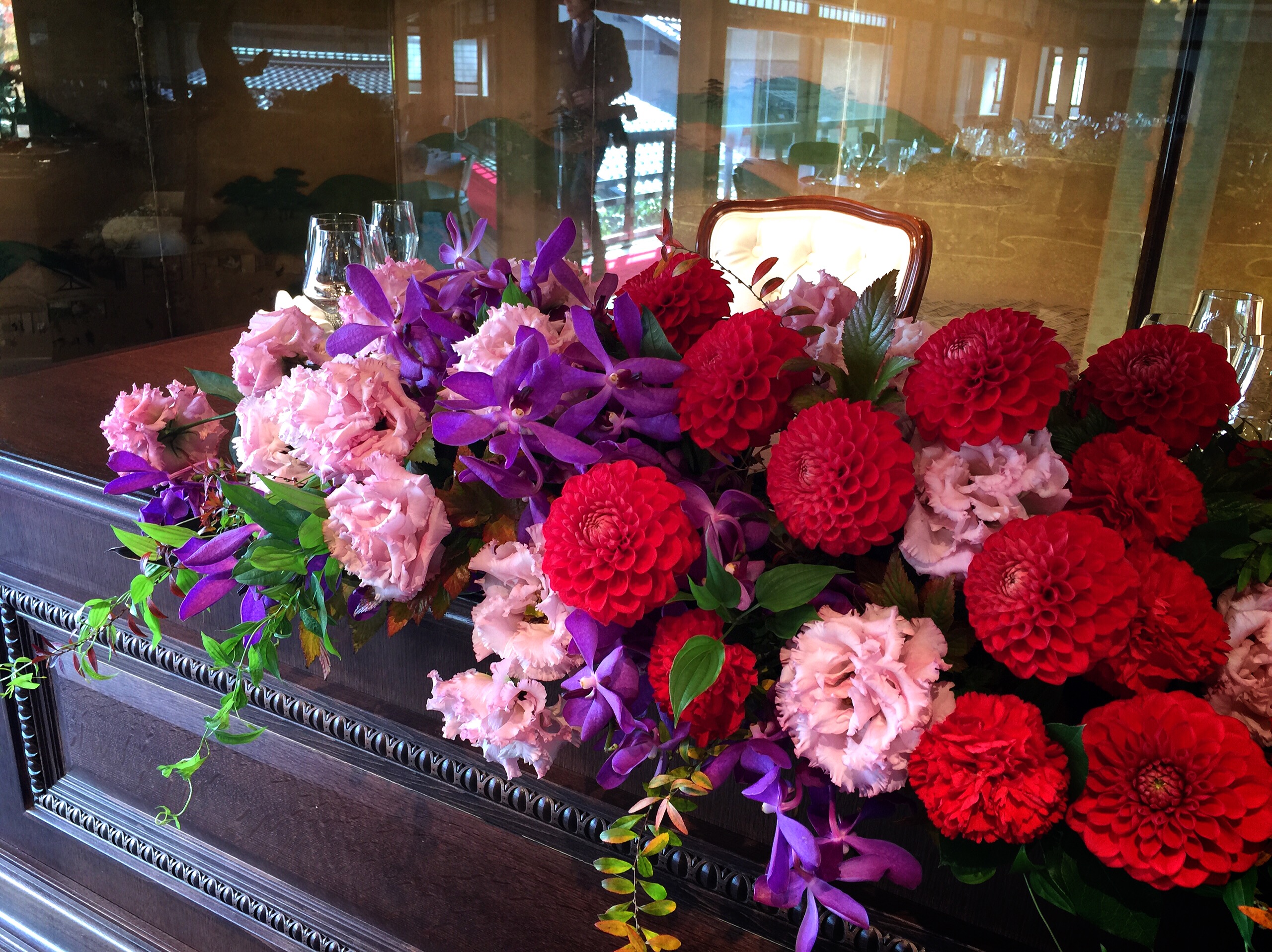 和婚 フラワーアレンジ