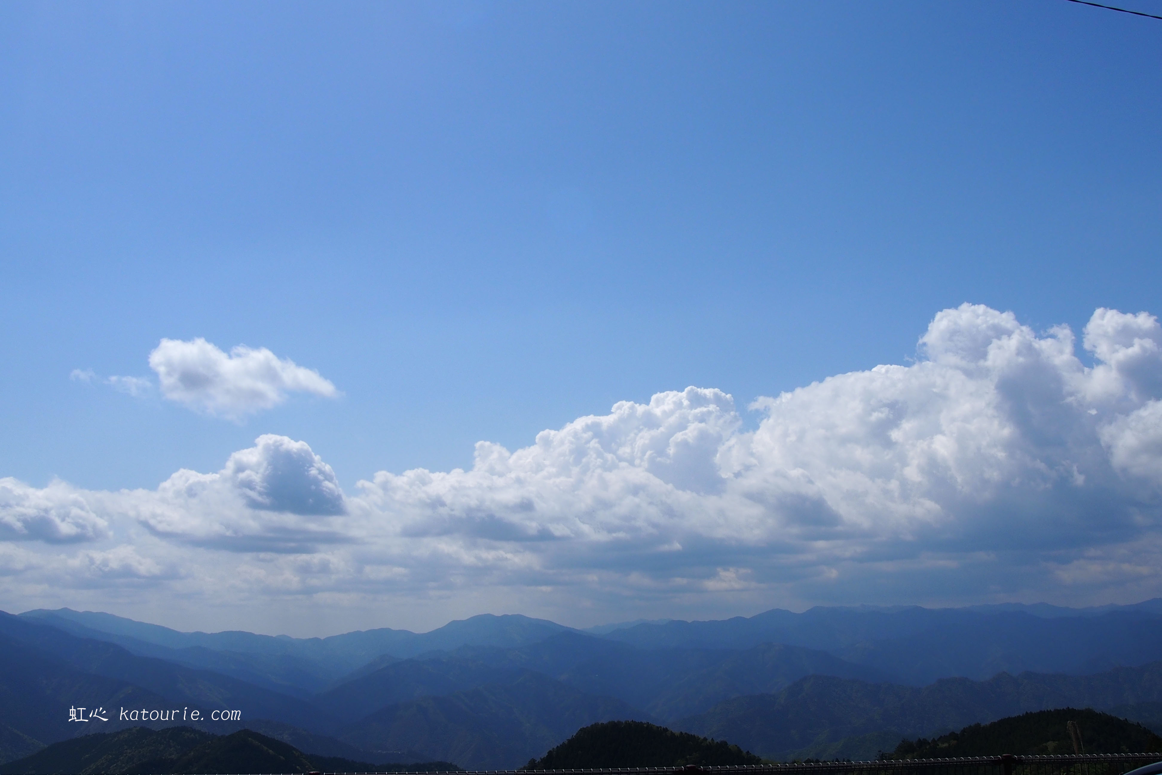 青空がとても綺麗
