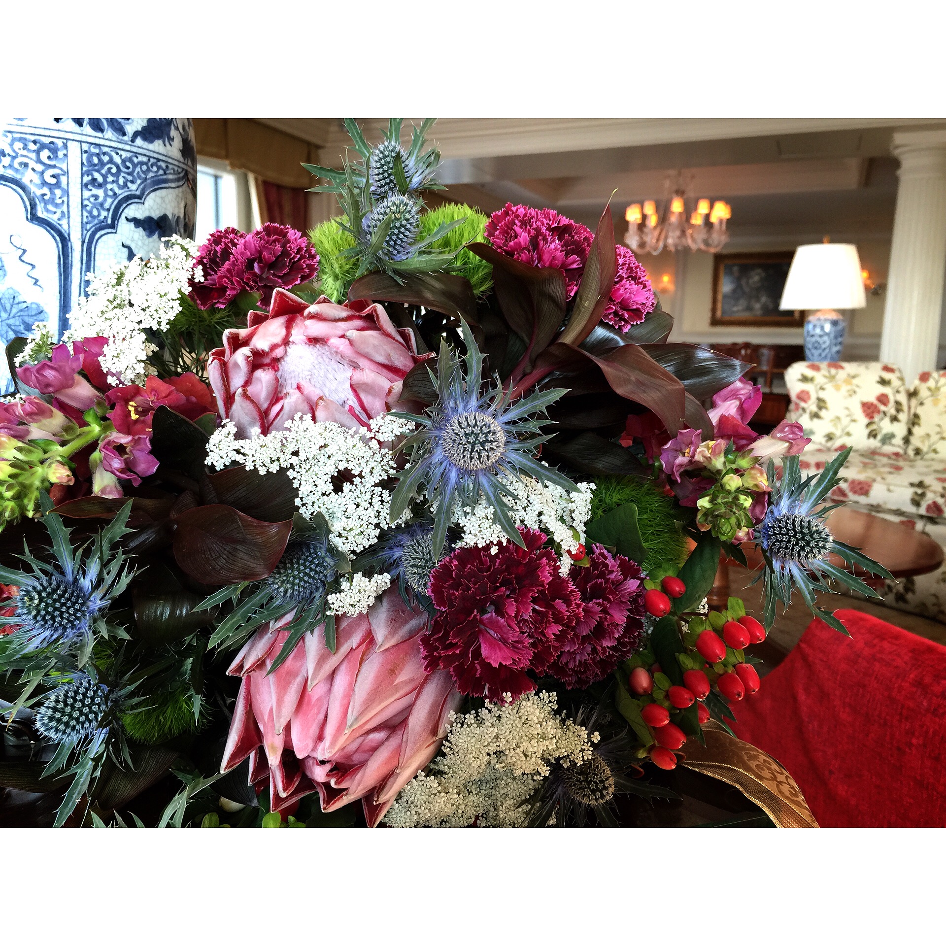 ブーケ　キングプロテア