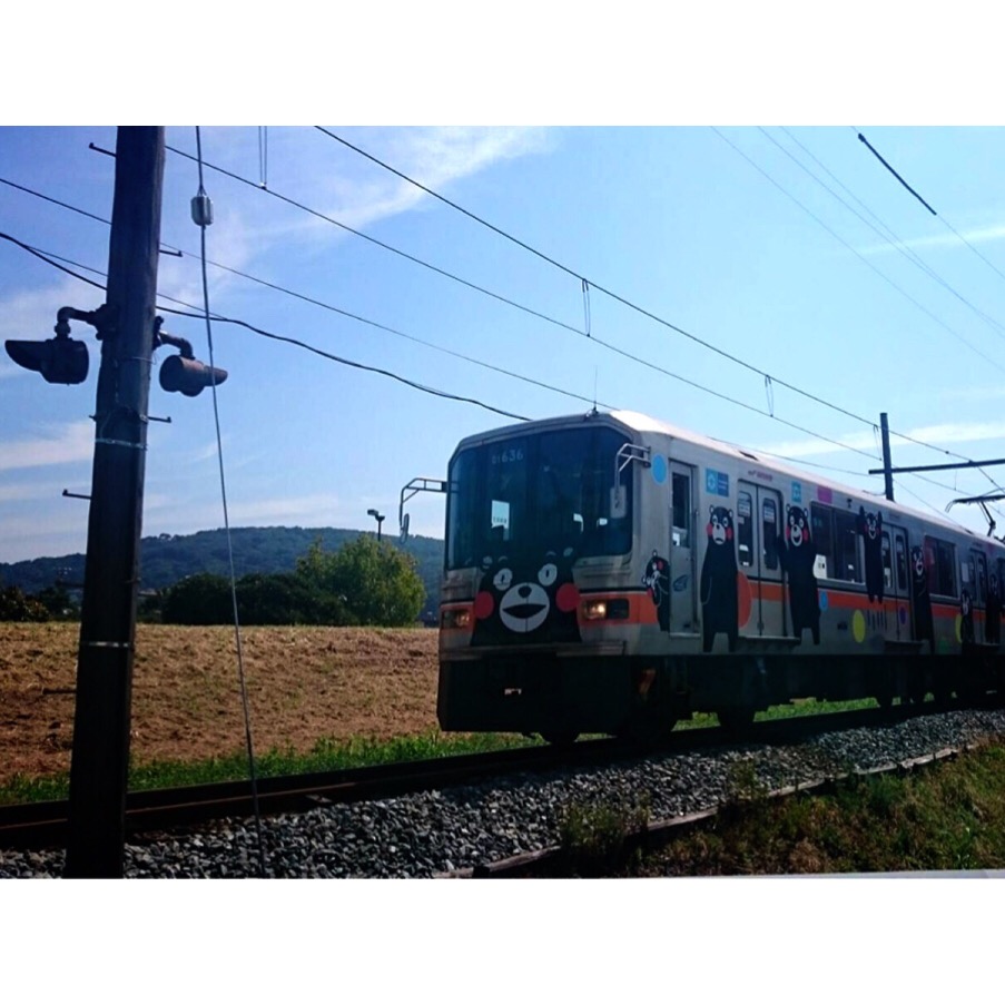 くまもん電車