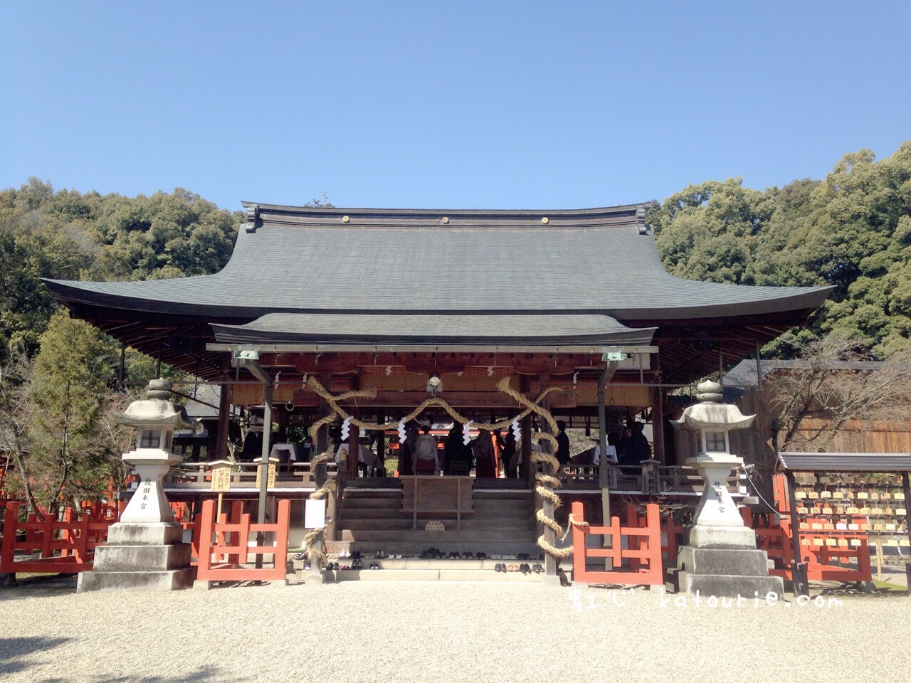 龍田大社 本殿での挙式