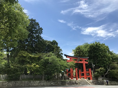 龍田大社 夏越の大祓